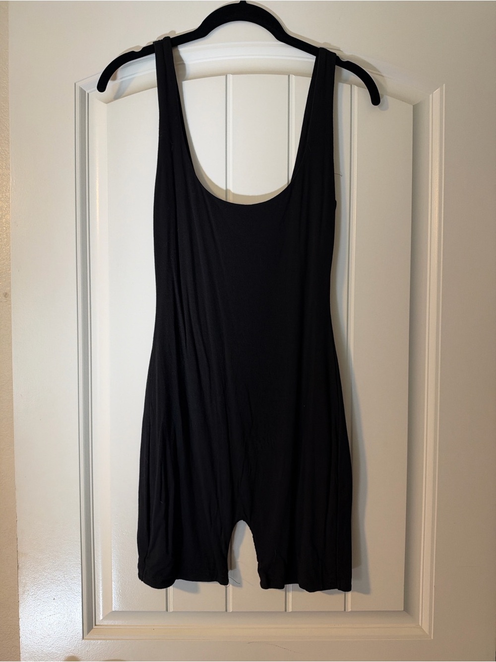Black Women's Scoop-Neck Romper